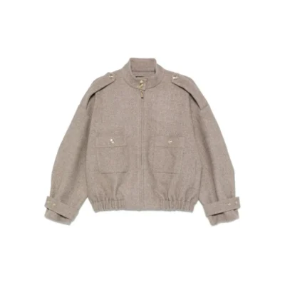 Axis Bold Button Bomber Jacket