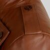 Bill Clifford The Rocketeer Leather Jacket close