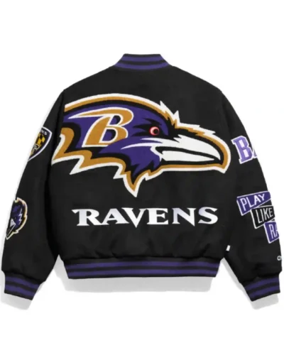 Black Bomber Baltimore Ravens Jacket
