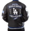 Black Los Angeles Dodgers Championship Jacket