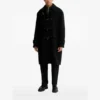 Black Toggle-Buttons Montly Coat