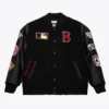 Boston Red Sox Vintage Logo Blackout Varsity Jacket