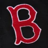 Boston Red Sox Vintage Logo Blackout Varsity Jacket
