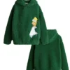 Bush Scene Homer Simpson Hoodie Jacket