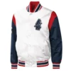 Cubs Force Play Satin Varsity Jacket