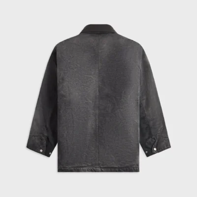 Dyed Organic Cotton Duck Blouson Jacket