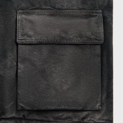 Dyed Organic Cotton Duck Blouson Jacket