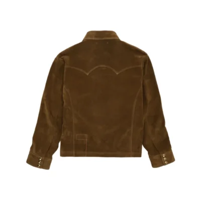 Fortela Suede Jacket with Chest-Pocket
