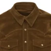 Fortela Suede Jacket with Chest-Pocket