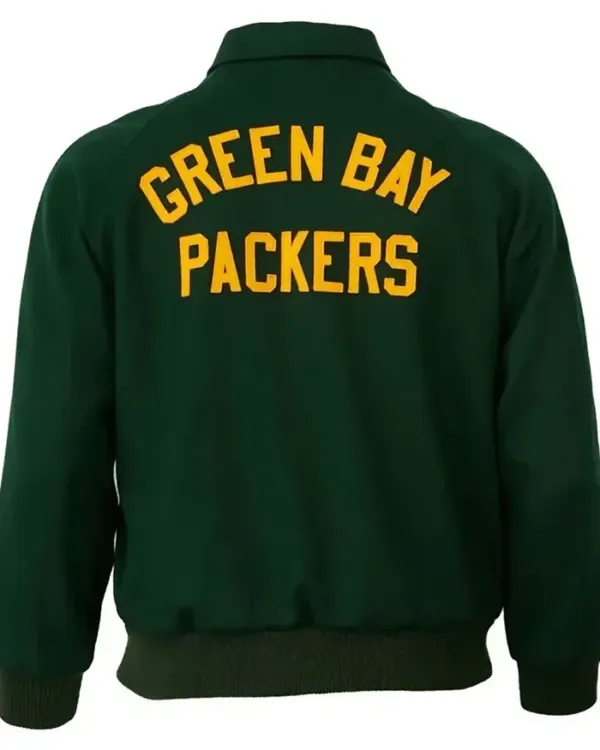 Green Bay Packers Varsity Jacket 1952 Wool Green