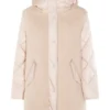 Herno Quilted Beige Teddy Coat