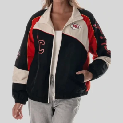 Kansas City Chiefs Caitlin Clark Color Lock Track Jacket