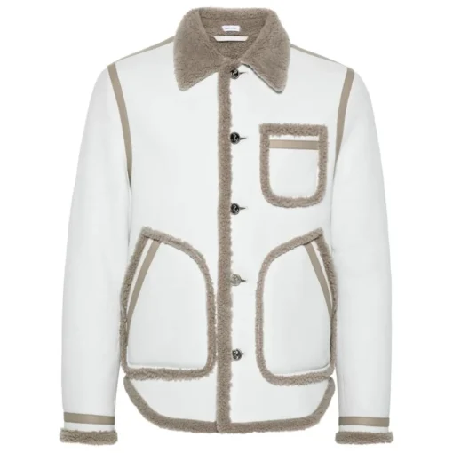 Get Linea Shearling Leather Jacket - Nova Jacket