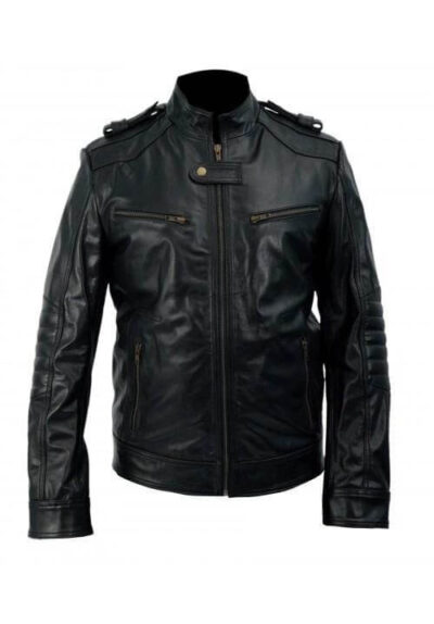 Men Aaron Paul Breaking Bad Premium Leather Jacket
