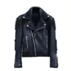 Men’s Rock Punk Studded Biker Jacket