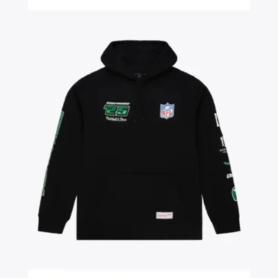 Mitchell & Ness Philadelphia Eagles Black Dream Chasers Fly Hoodie