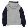 NY Yankees Heather Gray/Navy Full-Zip Hoodie Jacket
