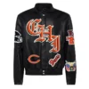 Old English Leather Chicago Bears Jacket