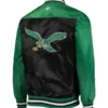 Philadelphia Eagles Full Snap Green & Black Jacket