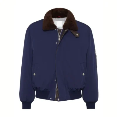 Refined Winter Down Bomber Jacket