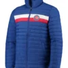 Royal Blue Chicago Cubs Zip Jacket