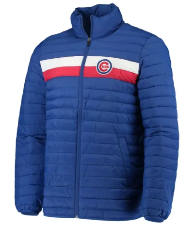 Royal Blue Chicago Cubs Zip Jacket
