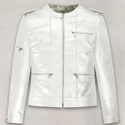 Run the World Bresha Webb Leather Jacket