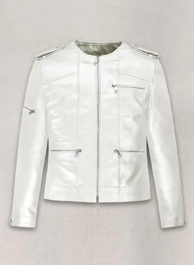 Run the World Bresha Webb Leather Jacket