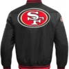 San Francisco Men’s 49ers Rib Satin Jacket