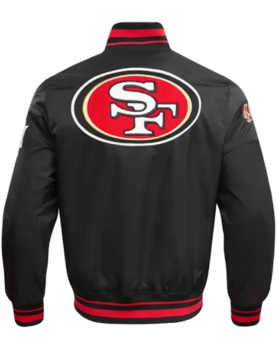 San Francisco Men’s 49ers Rib Satin Jacket
