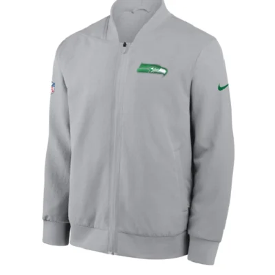 Seattle Seahawks Nike 2025 Rivalries Sideline Bomber Jacket