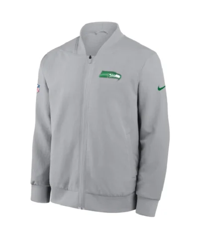 Seattle Seahawks Nike 2025 Rivalries Sideline Bomber Jacket