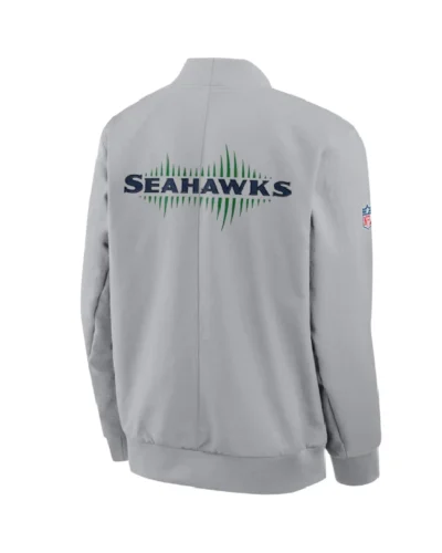 Seattle Seahawks Nike 2025 Rivalries Sideline Bomber Jacket