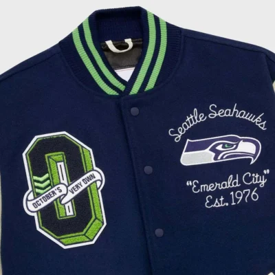 Seattle Seahawks OVO Varsity Jacket