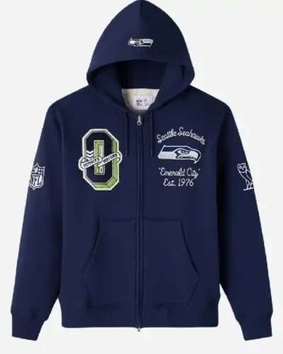 Seattle Seahawks OVO Waffle Lined Hoodie
