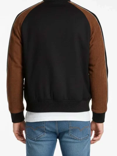 Skymed Season 2 Aason Nadjiwon Brown Bomber Jacket