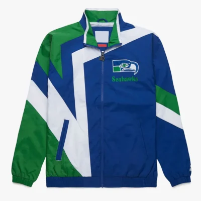 Star Windbreaker Jacket Seattle Seahawks