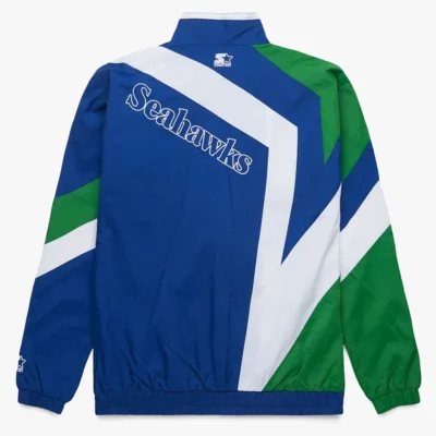 Star Windbreaker Jacket Seattle Seahawks