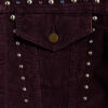 Studded Needles Corduroy Jean Jacket