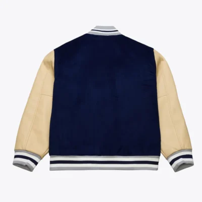 Team Traditions NY Yankees Varsity Wool & Leather Jacket