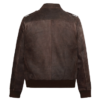 The Avengers Brown Leather Steve Rogers Jacket