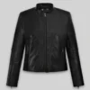 The Matrix Resurrections Carrie Anne Moss Leather Jacket