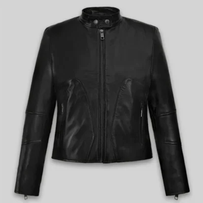 The Matrix Resurrections Carrie Anne Moss Leather Jacket