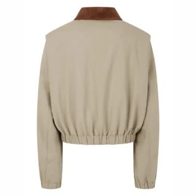 Tom Boy Trimmed Bomber Jacket