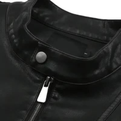 Unisex Oversize Vegan Leather Racing Jacket