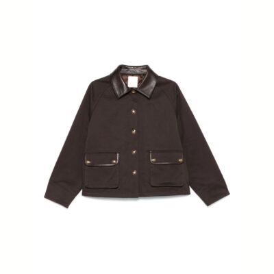 Linden Brown Cotton Jacket