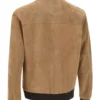 VOLFAGLI Zip-Fastening Suede Jacket