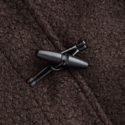 Vermont Oversized Wool-Look Coat with Stand Collar