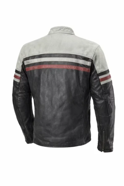 Wayne Premium Leather Jacket Mens Adjustable