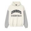 Fear of God x NFL Unisex Dallas Cowboys CreamHeather Gray Sport Hoodie
